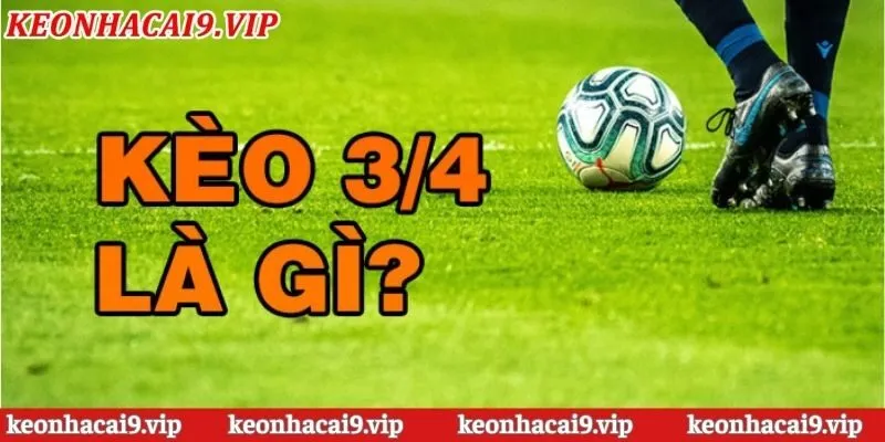 Các trường hợp trả thưởng trong kèo nhà cái chấp 3/4 trái